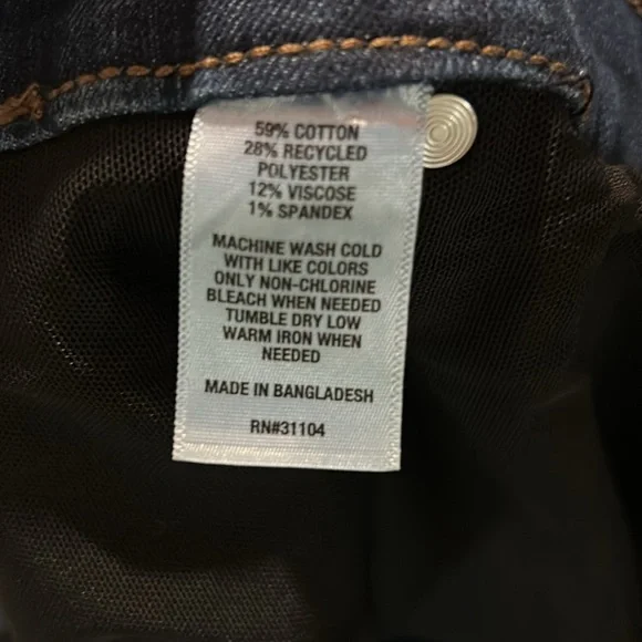 Kim Rogers Women's Blue Jeans size 16 - Picture 6 of 6